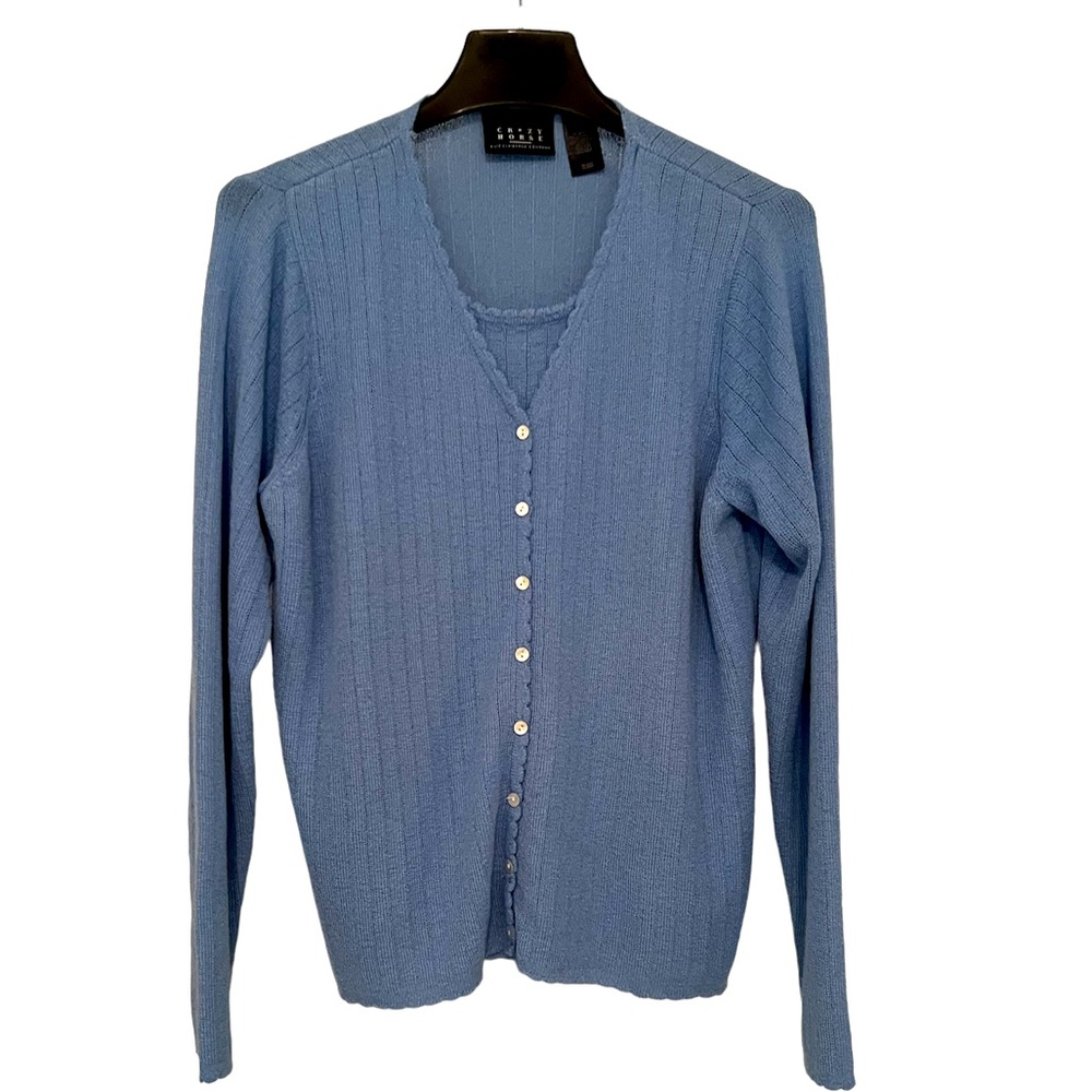 Button up sweater A106AT10